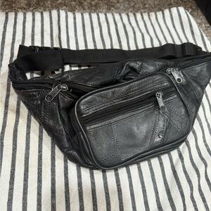 Black Leather Bag